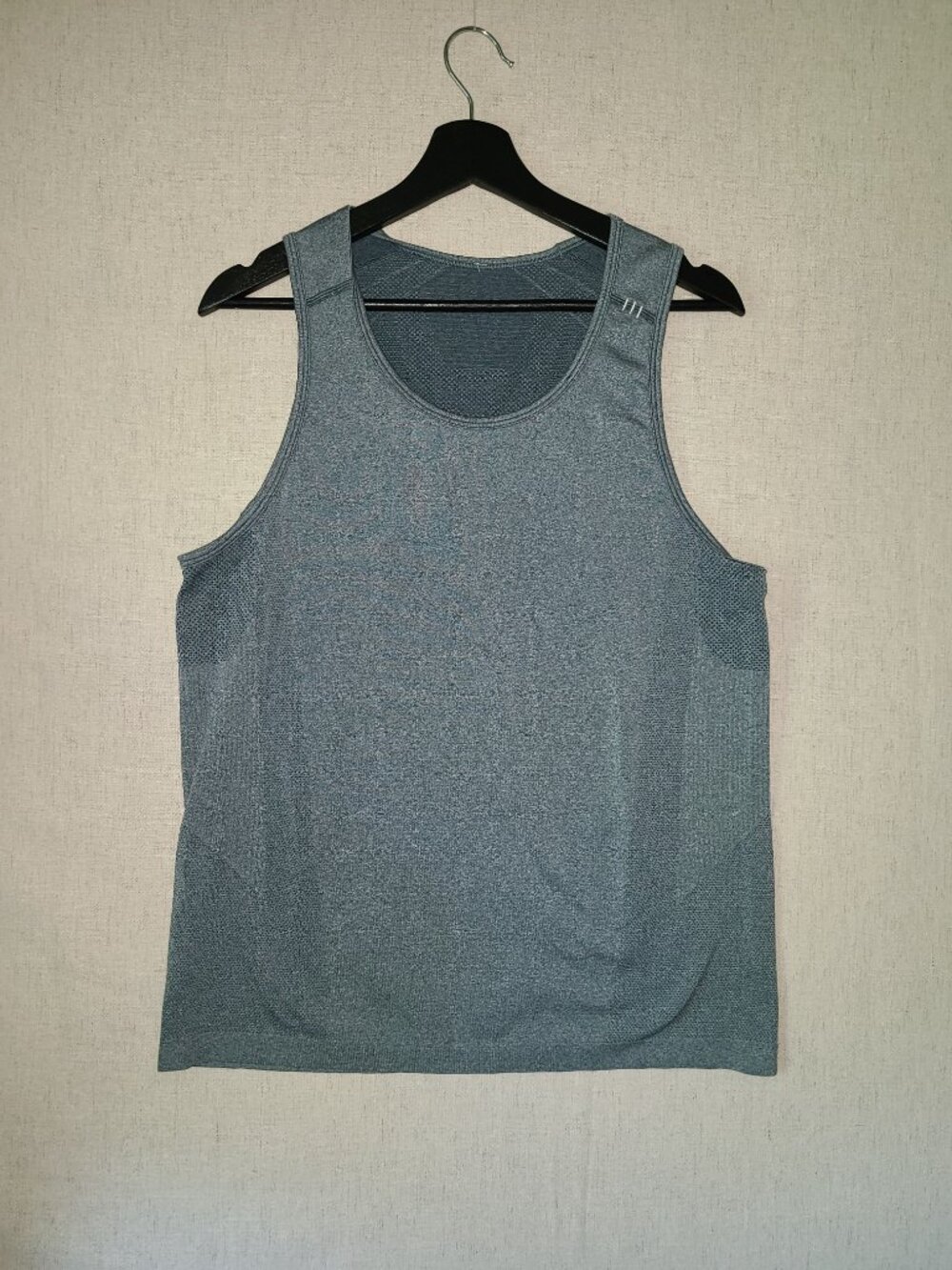 Men's Lululemon Metal Vent Tech Tank Top M Heathered Blue Athletic